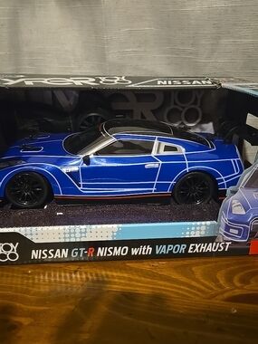 GT-R Nismo Blue Remote Control Sports Car Toy